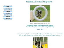 Tablet Screenshot of jadziah.com
